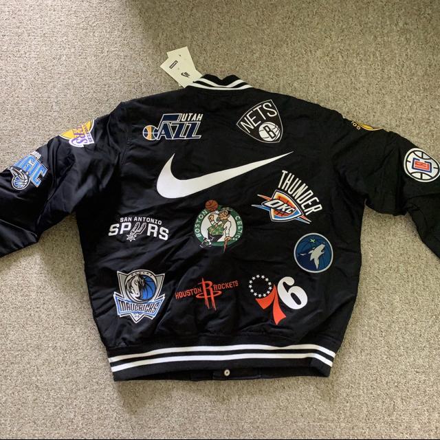 SUPREME NIKE /NBA JACKET BLACK M *100% Authentic... - Depop