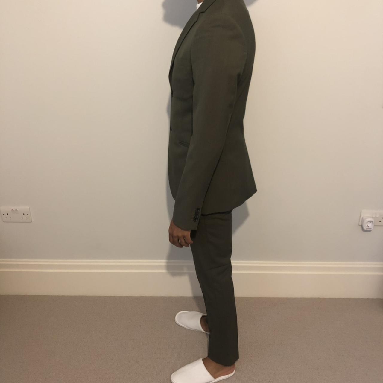 green topman suit in perfect condition... Depop
