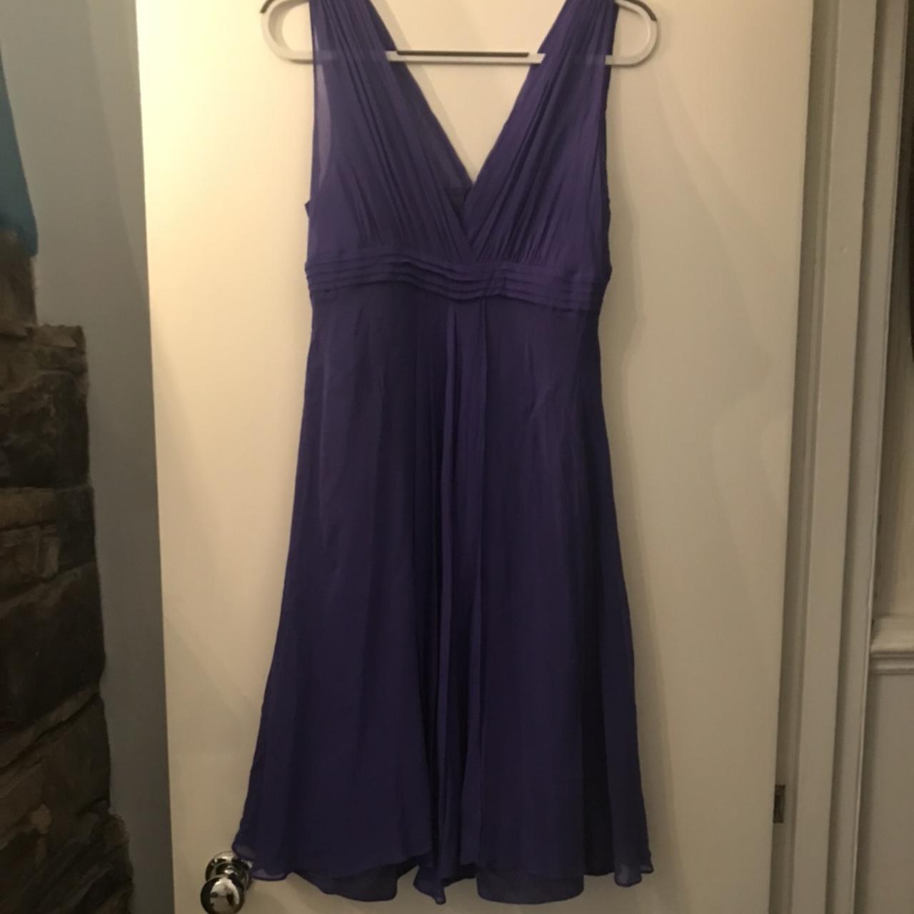 Beautiful flowly purple dress, absolutely stunning,... - Depop