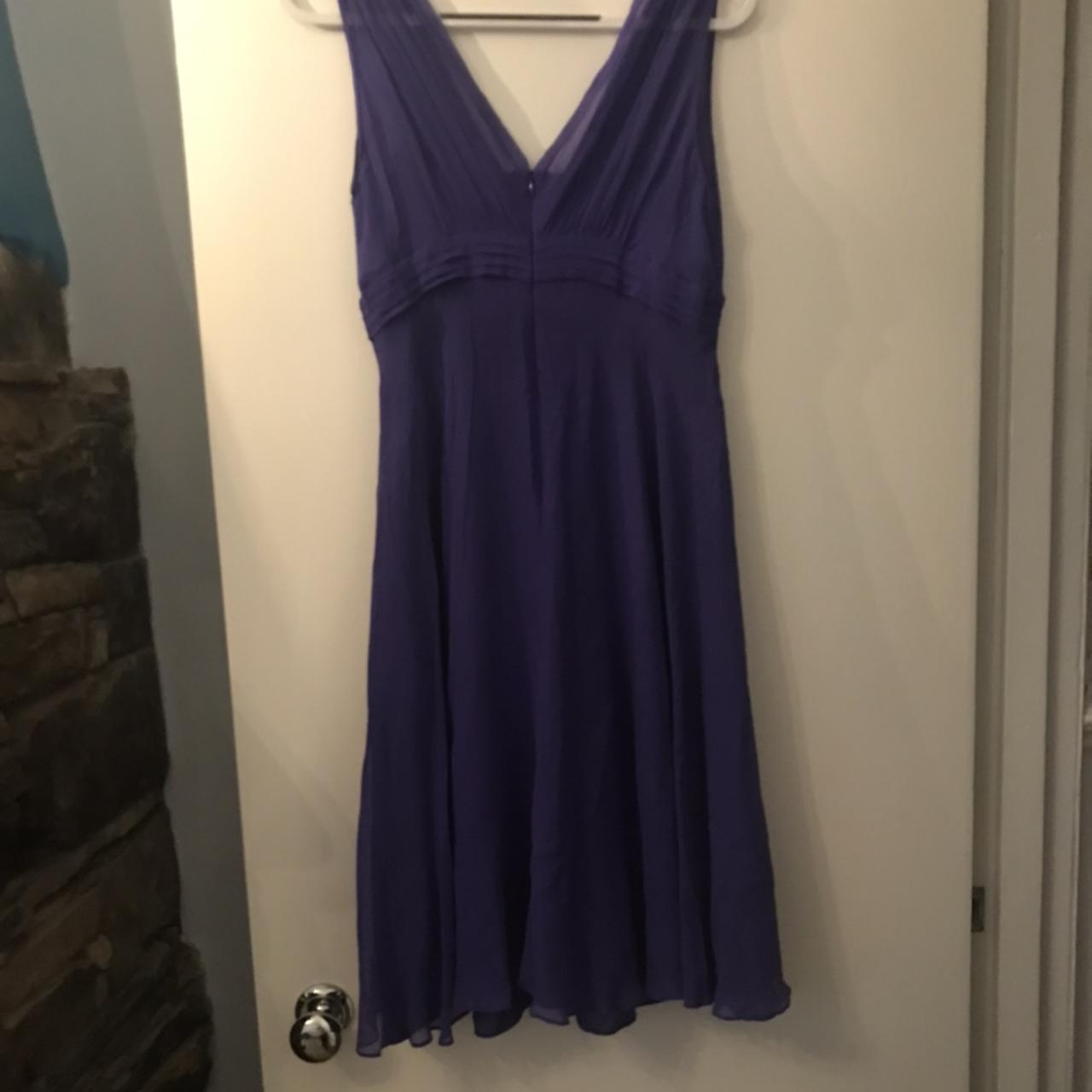 Beautiful flowly purple dress, absolutely stunning,... - Depop