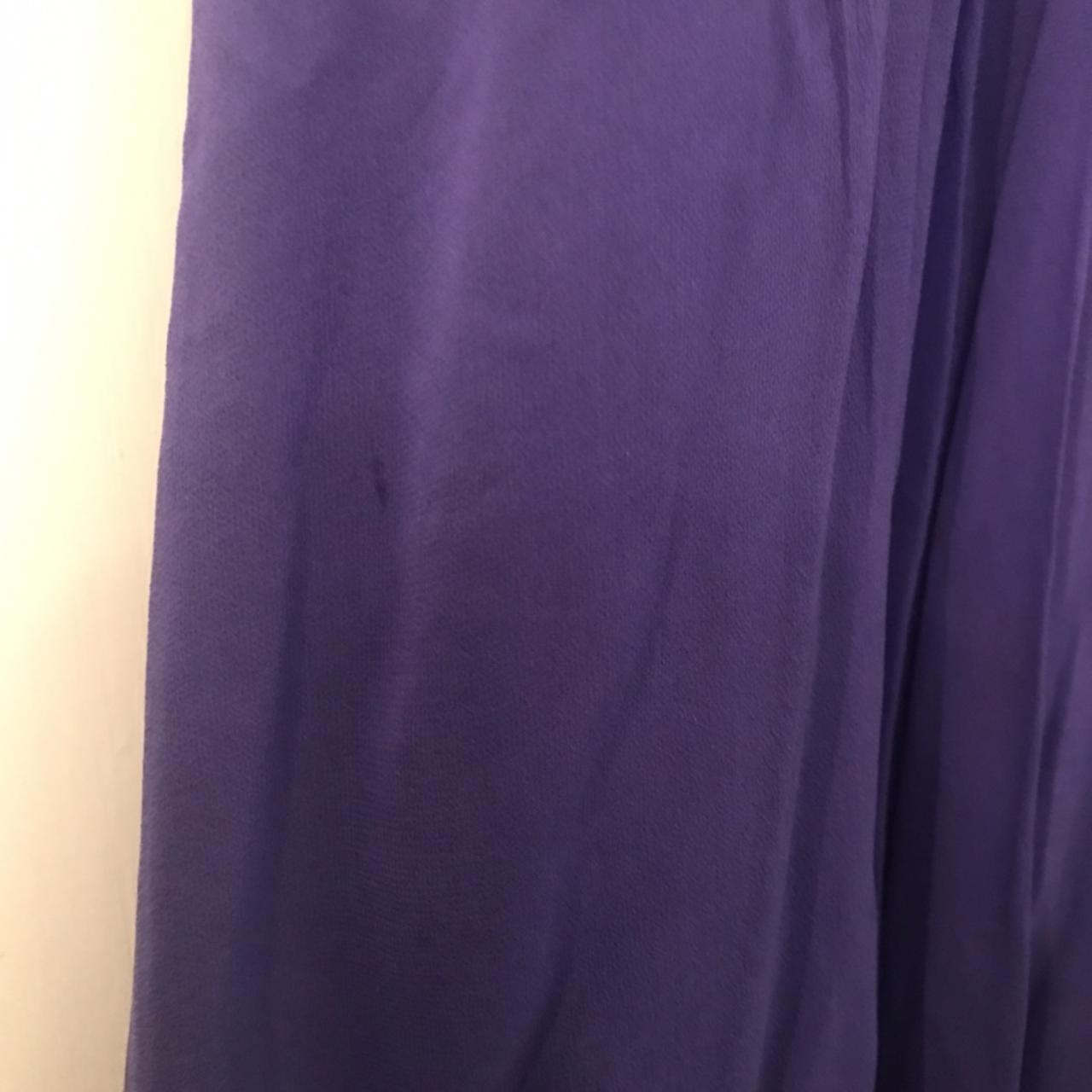 Beautiful flowly purple dress, absolutely stunning,... - Depop