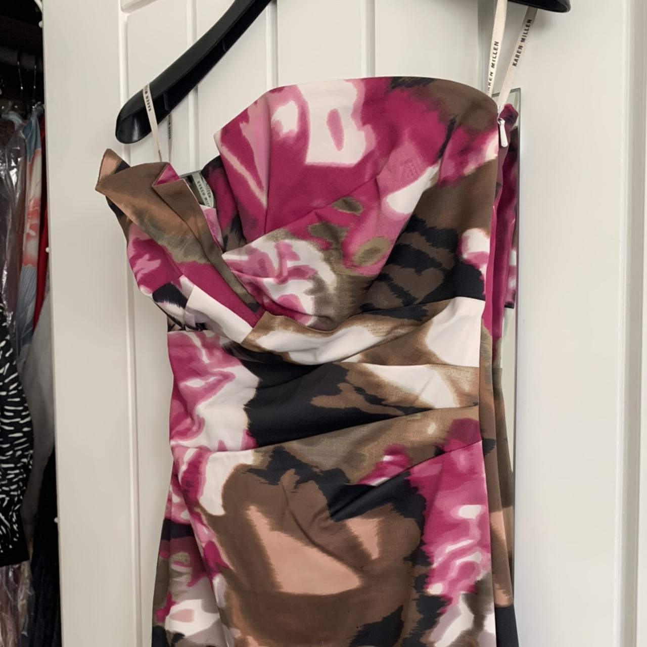 Karen Millen boob tube style dress Size 8 RRP:... - Depop