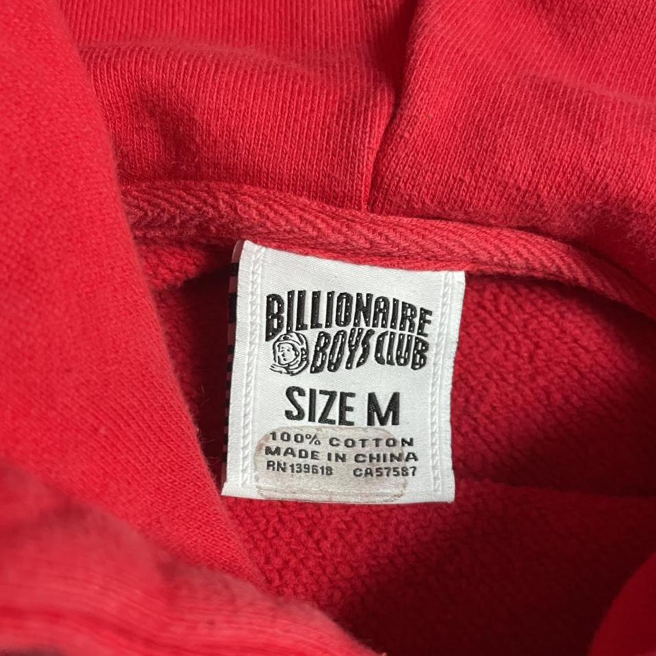 sick red billionaire boys club hoodie! ️ size... - Depop