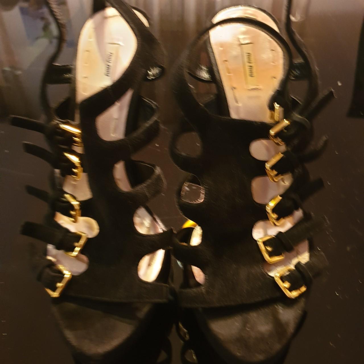 Miu Miu Women's Sandals | Depop