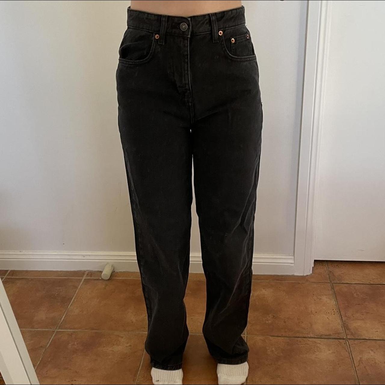 Motel Women's Black Jeans | Depop