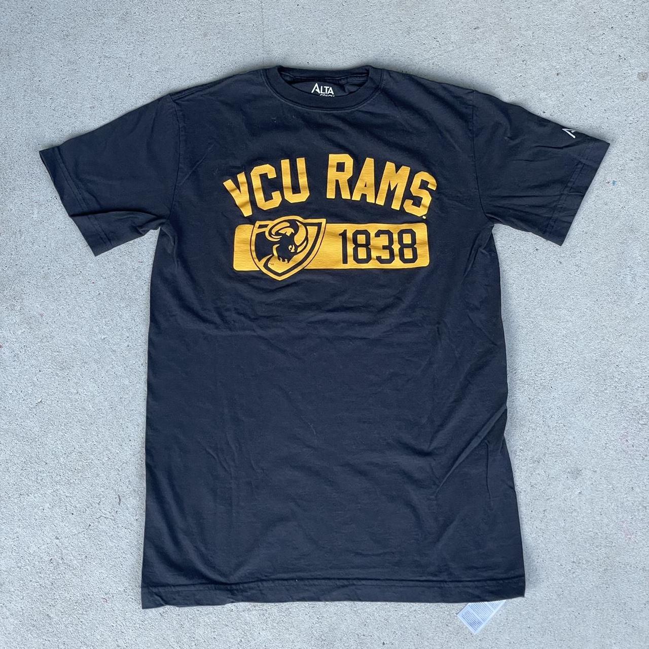 Virginia Commonwealth University RAMS Yellow Short - Depop