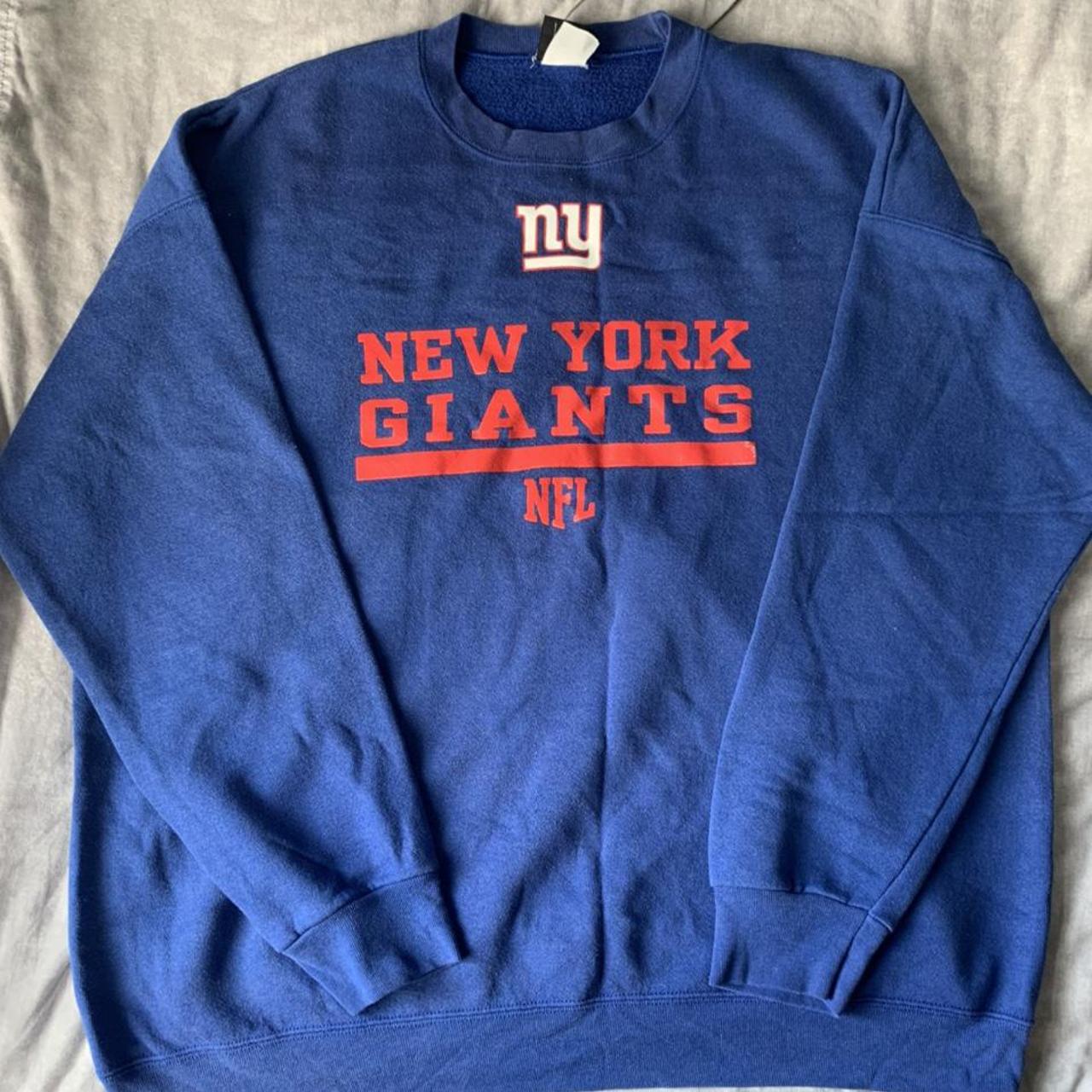 Vintage New York Giants Sweatshirt... - Depop
