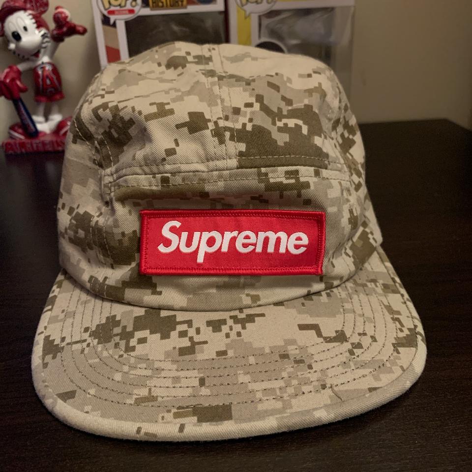 Supreme hat - NYCO twill camp cap! Colorway is tan... - Depop