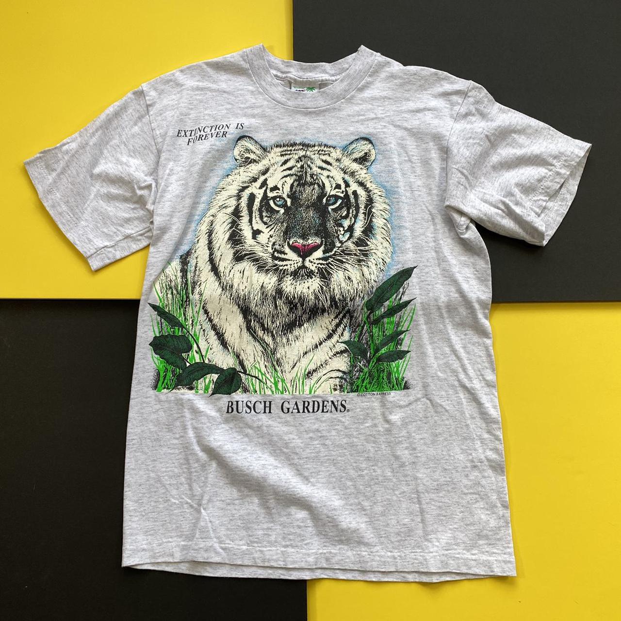 T-Shirt: Nature-White Tiger