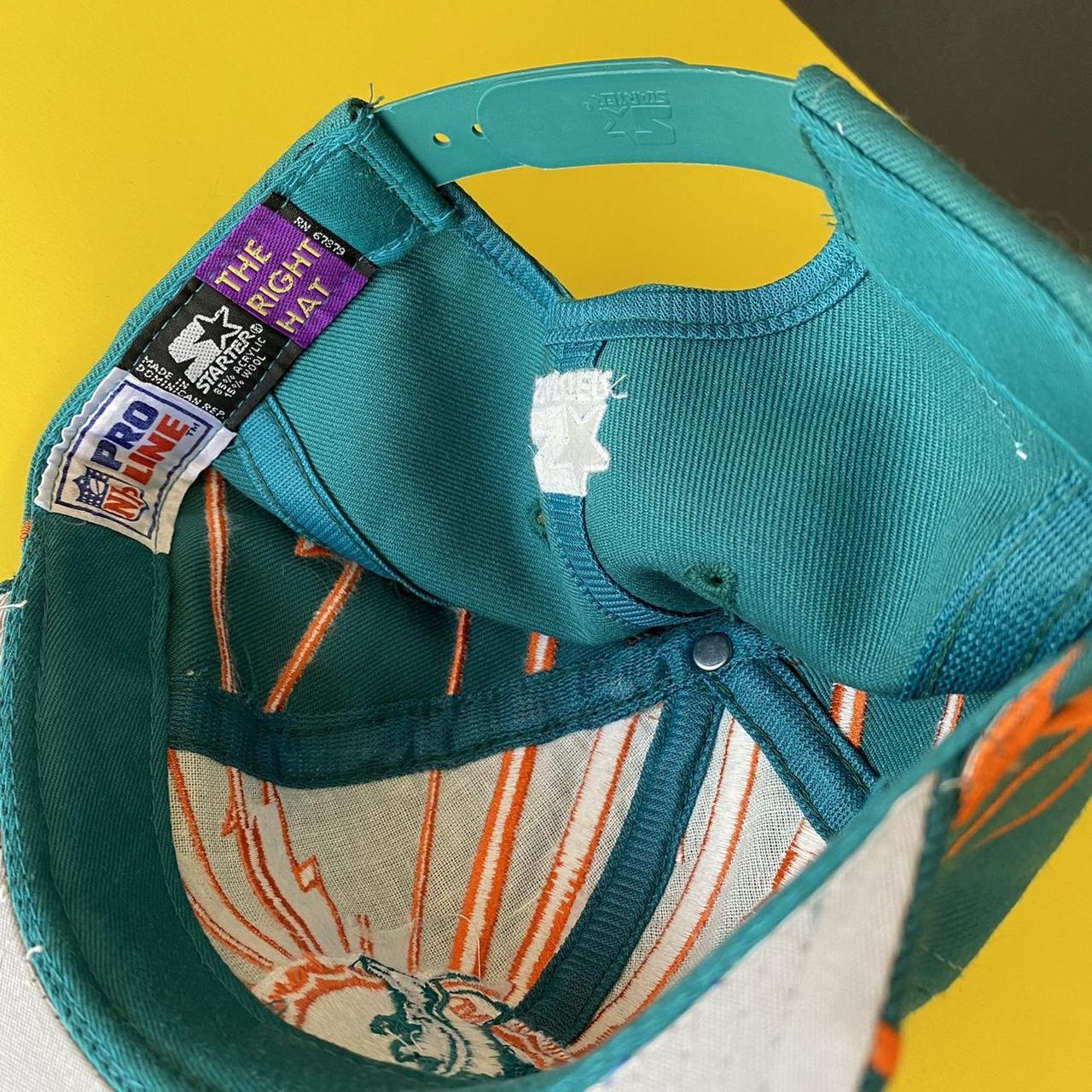 Vintage starter collision Miami dolphins SnapBack... - Depop