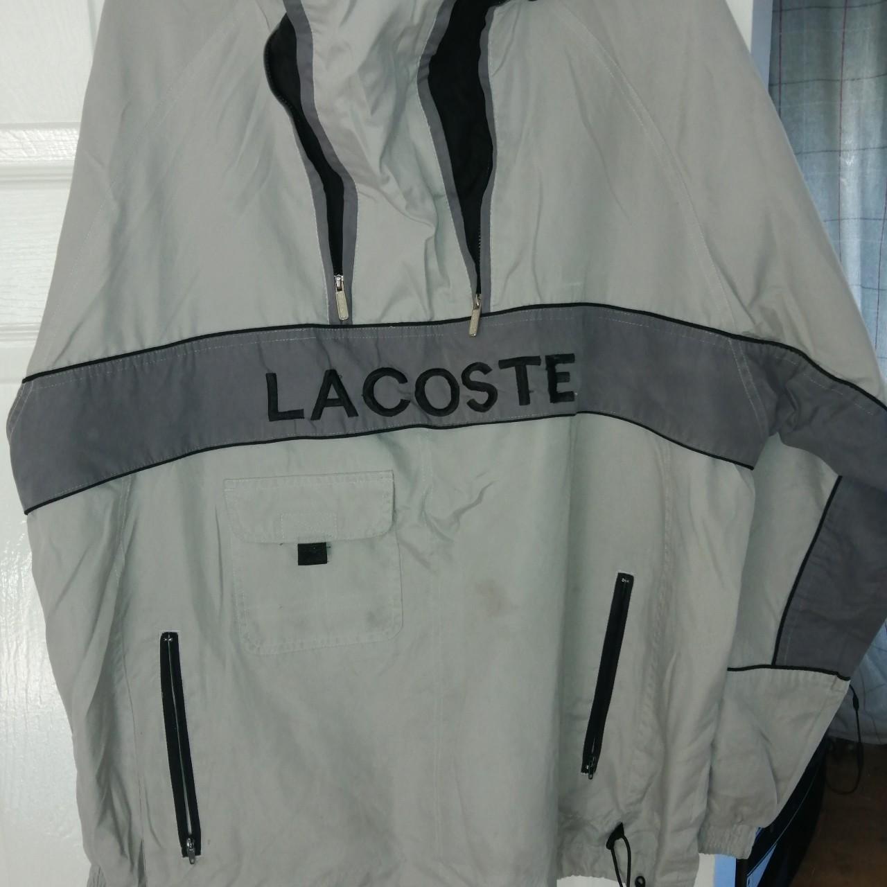 Lacoste overhead jacket best sale