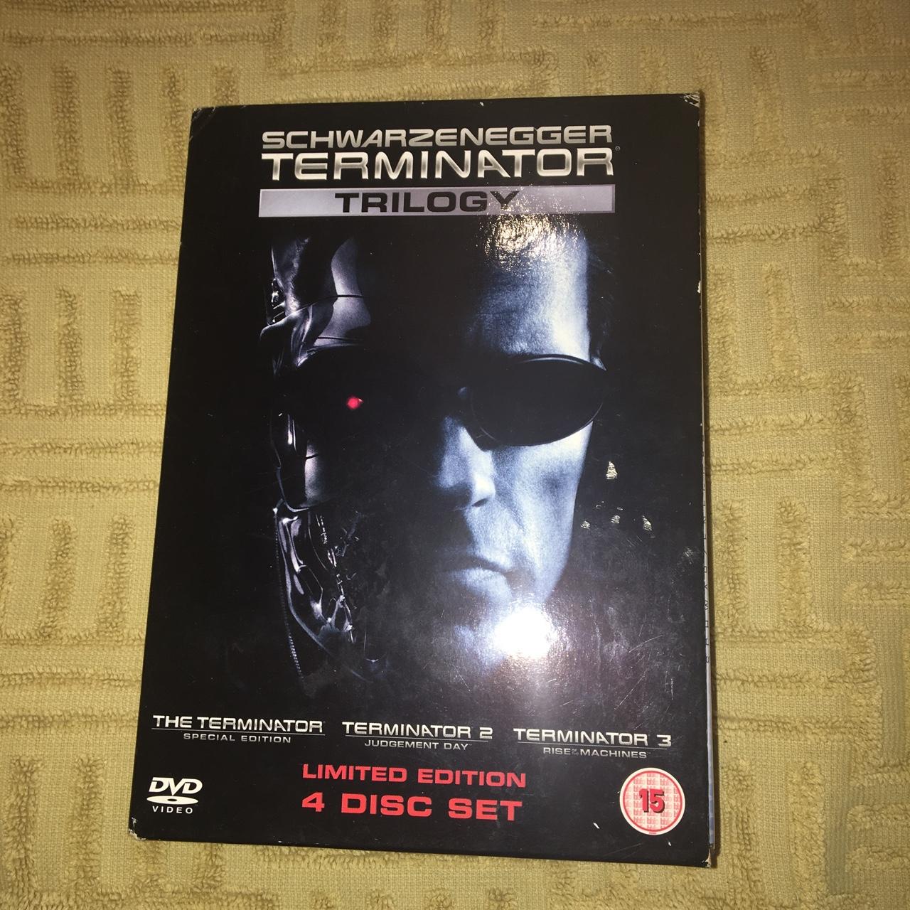 Schwarzenegger Terminator Trilogy Limited Edition 4... - Depop