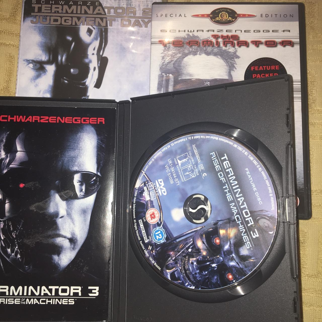 Schwarzenegger Terminator Trilogy Limited Edition 4... - Depop