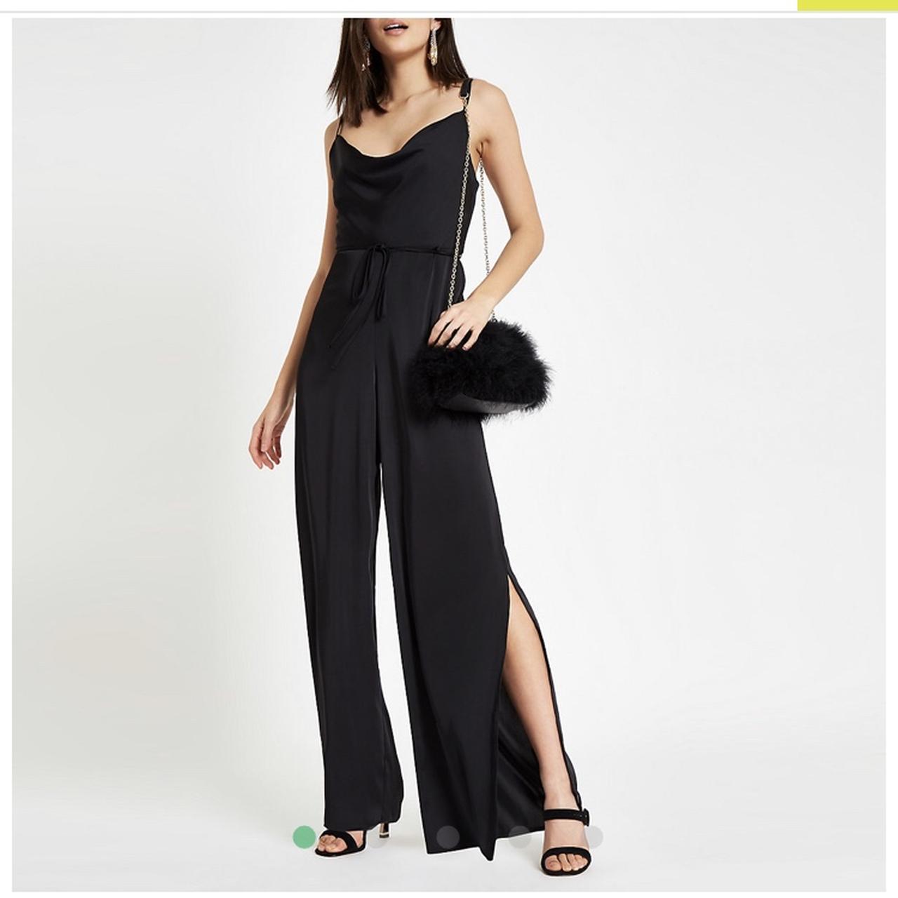 River island cheap cowl neck jumpsuit