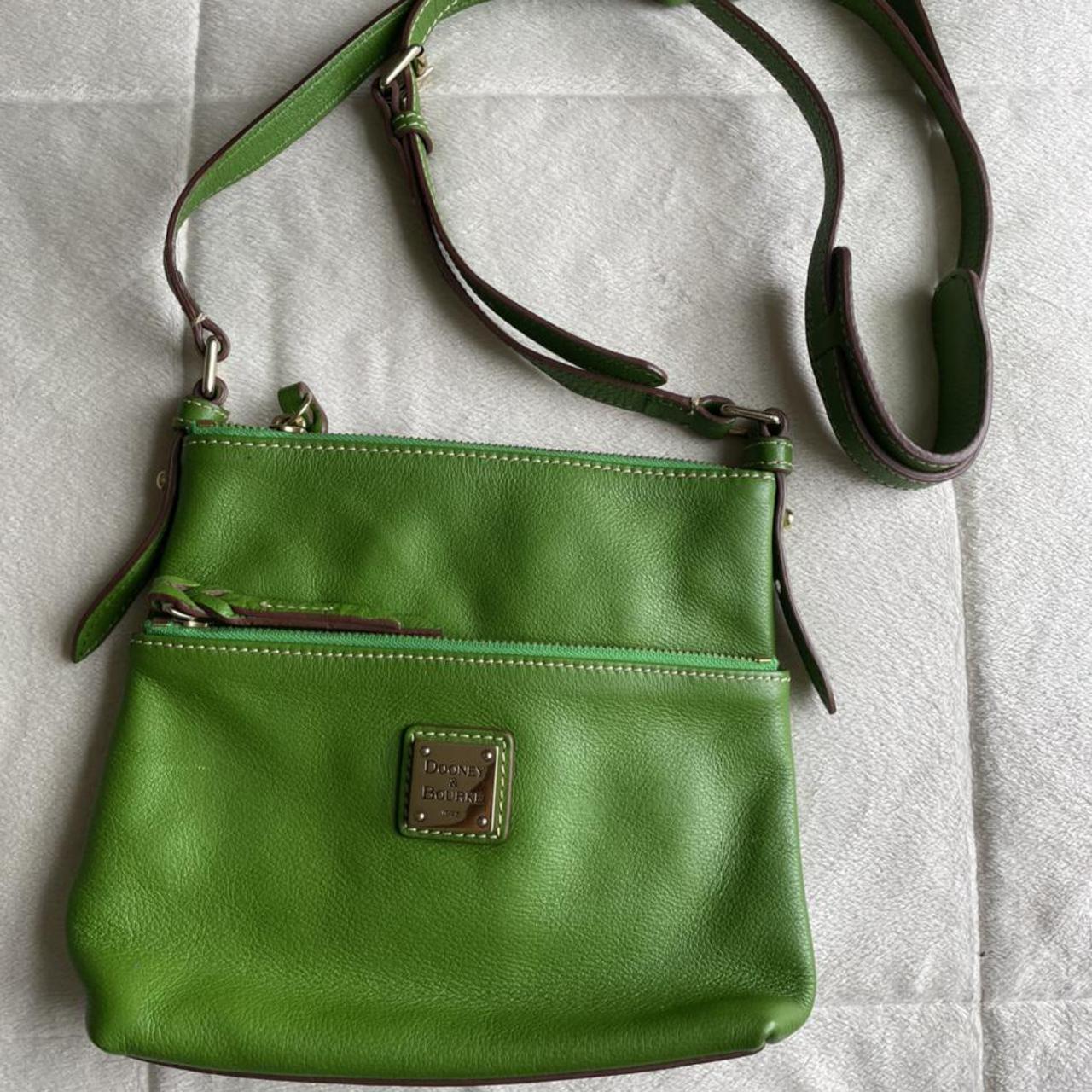 Green Dooney & Bourke side bag Real leather Bag... - Depop
