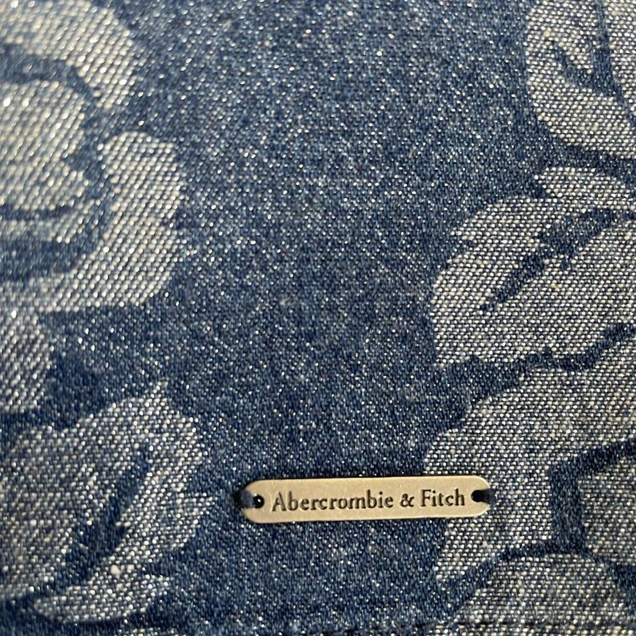 Abercrombie & Fitch Women's Blue Skirt (3)