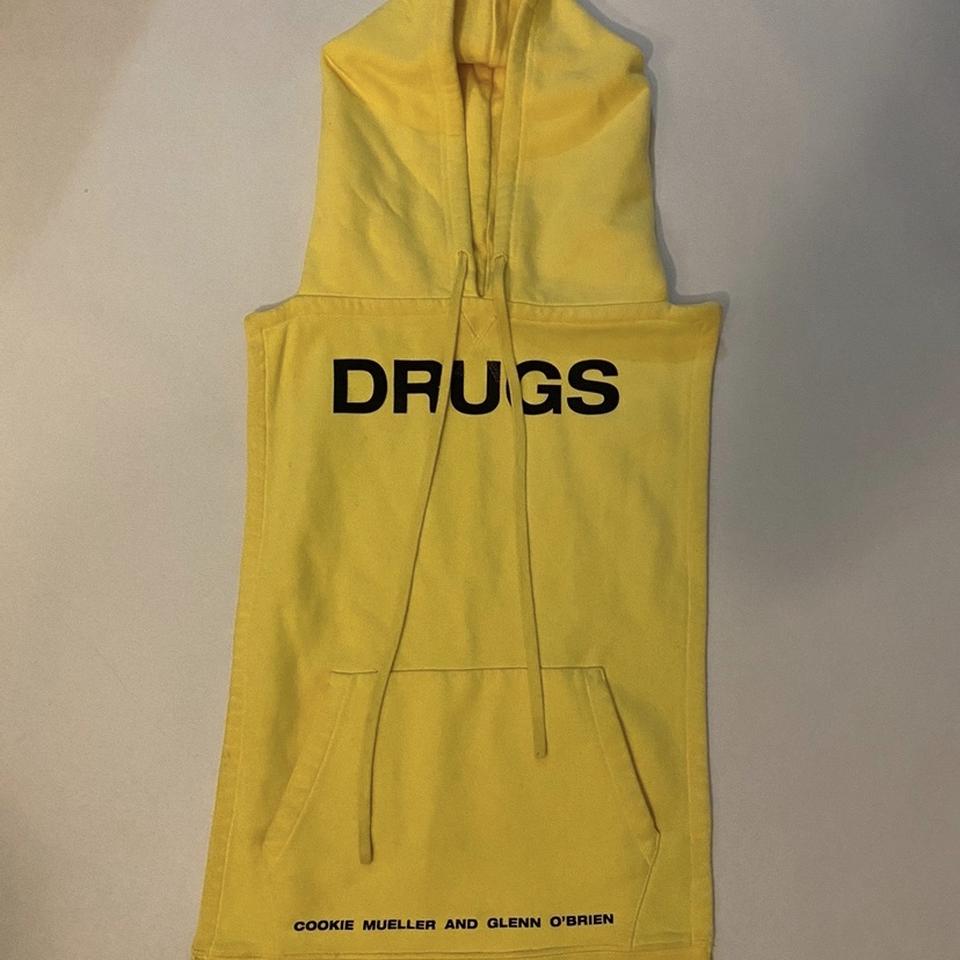 Raf Simons drugs panel hoodie Runway raf Simons... - Depop