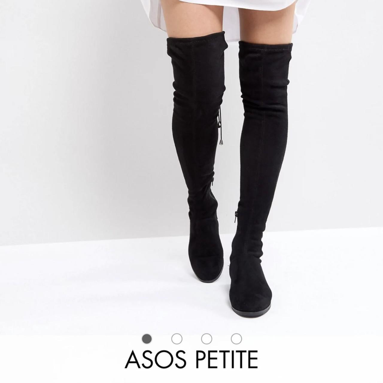 asos petite over the knee boots