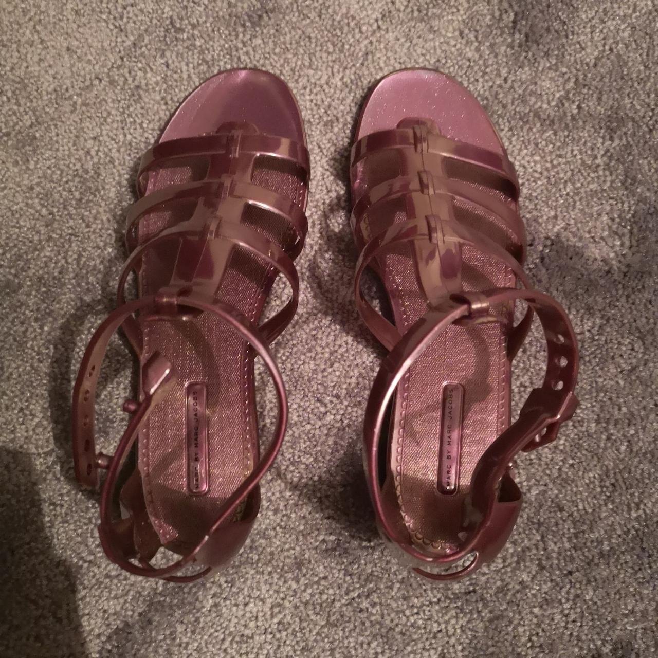 Marc jacobs discount jelly sandals