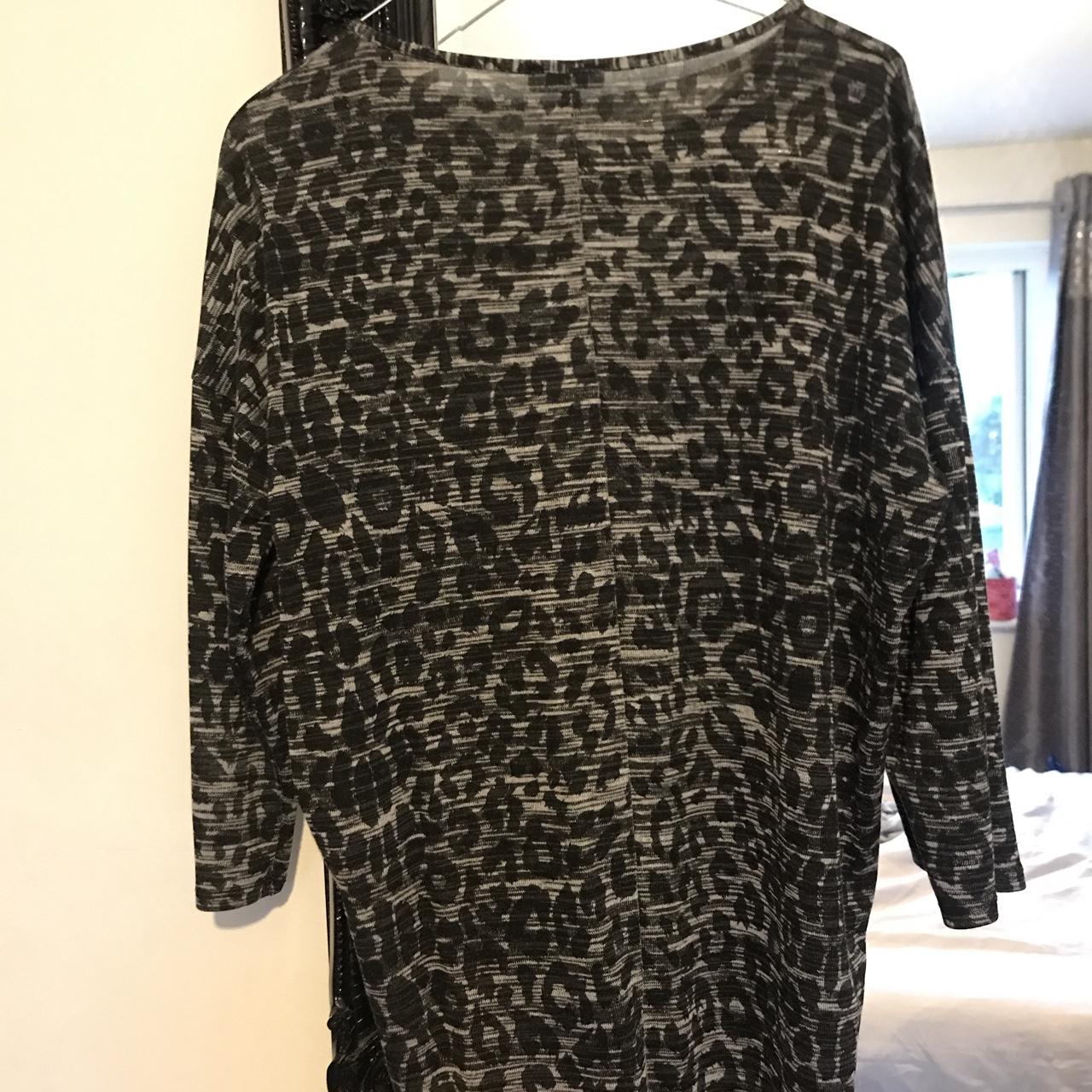 Leopard print shop jumper warehouse