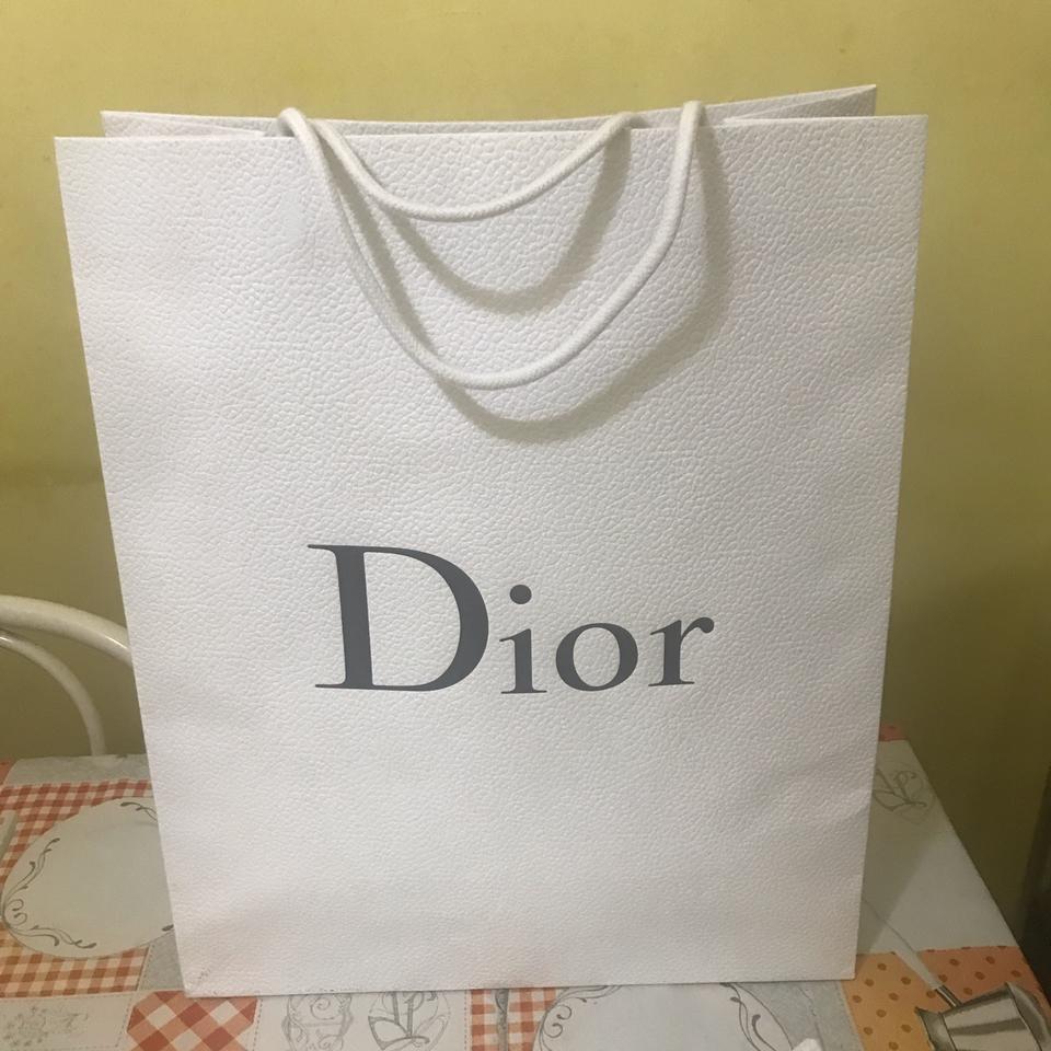 White Dior Gift Bag  Etsy