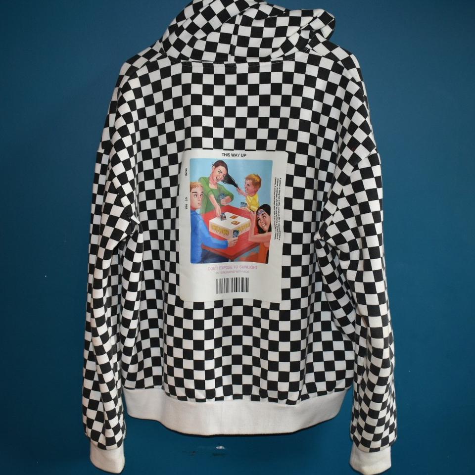 Childish hoodie checkered hot sale