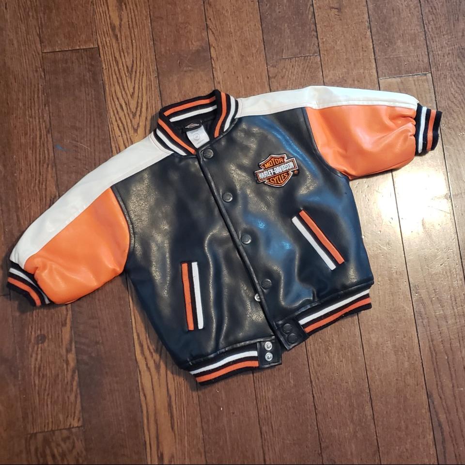 Baby on sale harley jacket