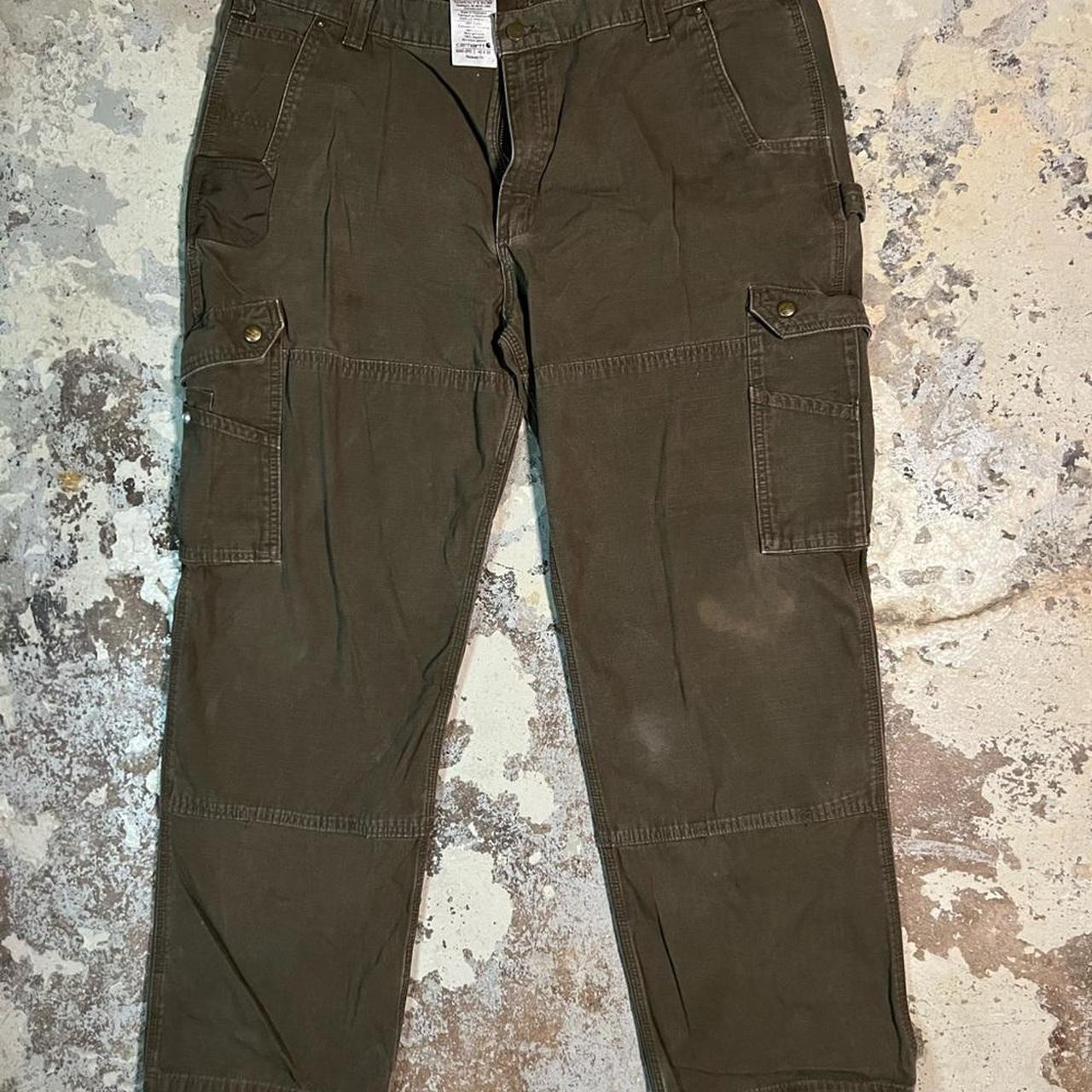 vintage carhartt double knee jeans