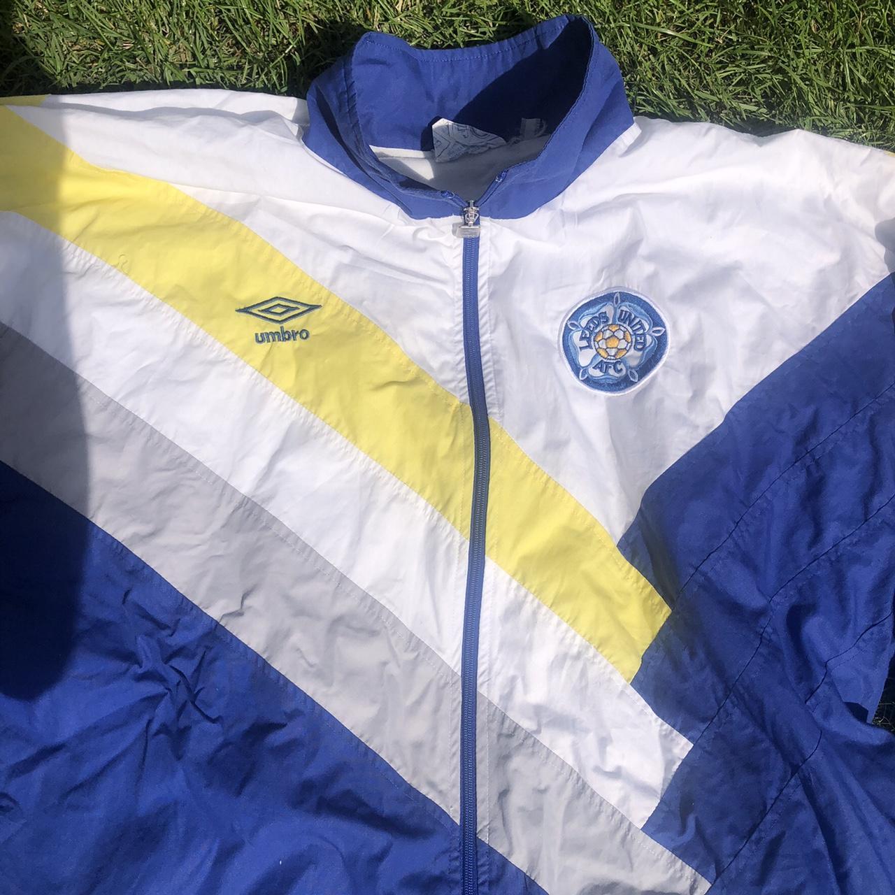 Leeds united retro online track top