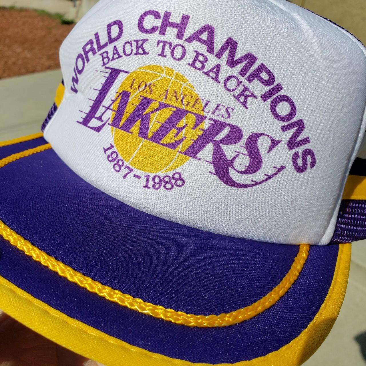 Vintage 80's LA Lakers Back to Back Champions...