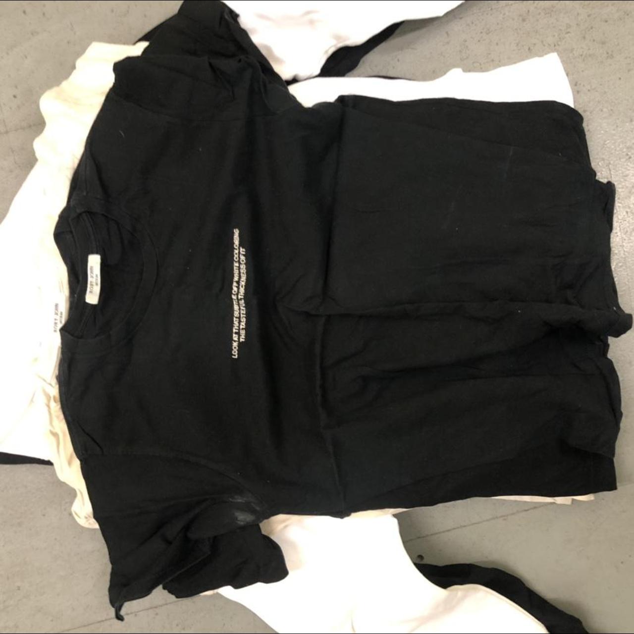 Rory John American psycho tee, Black medium, Underarm..., image size:1280x1280