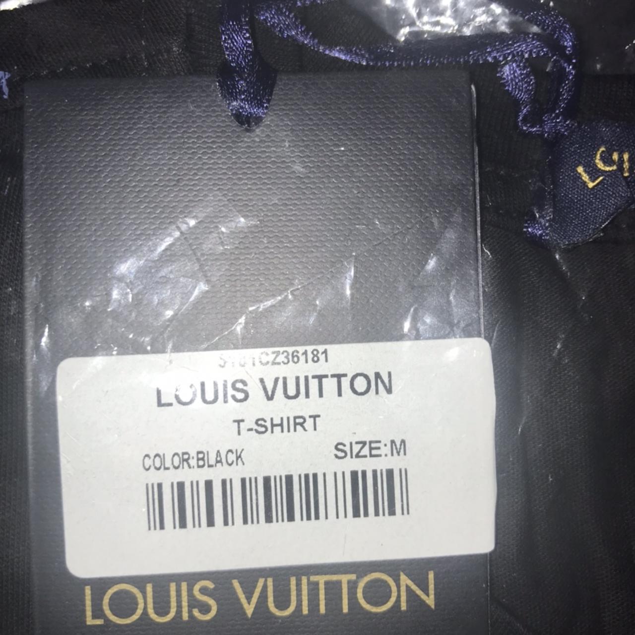 Mens large Louis Vuitton peace and love t shirt No - Depop