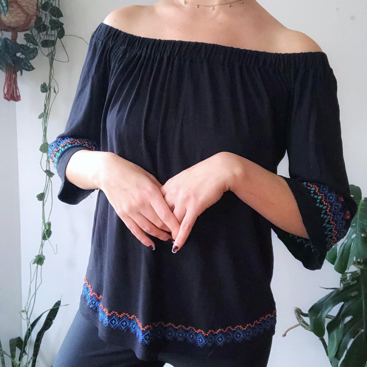 Loft 2024 embroidered top