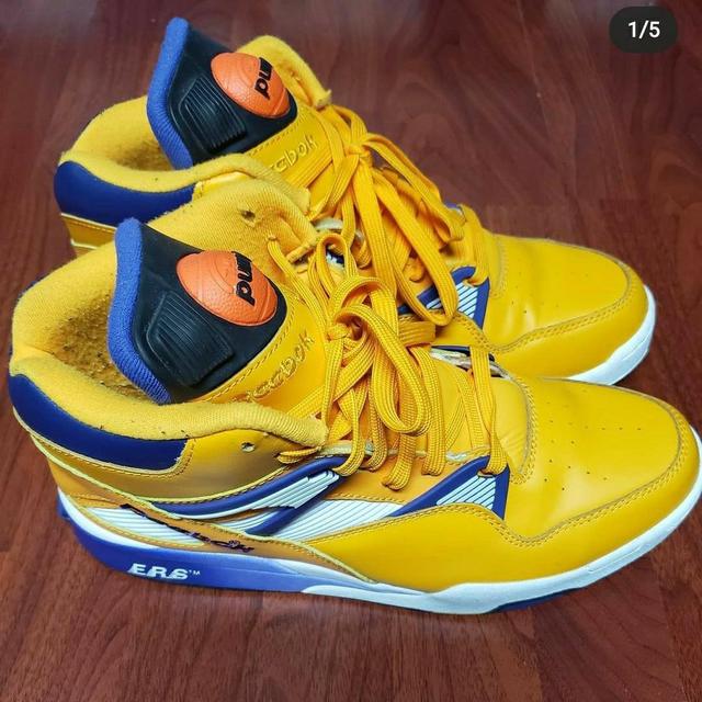 reebok pump lakers