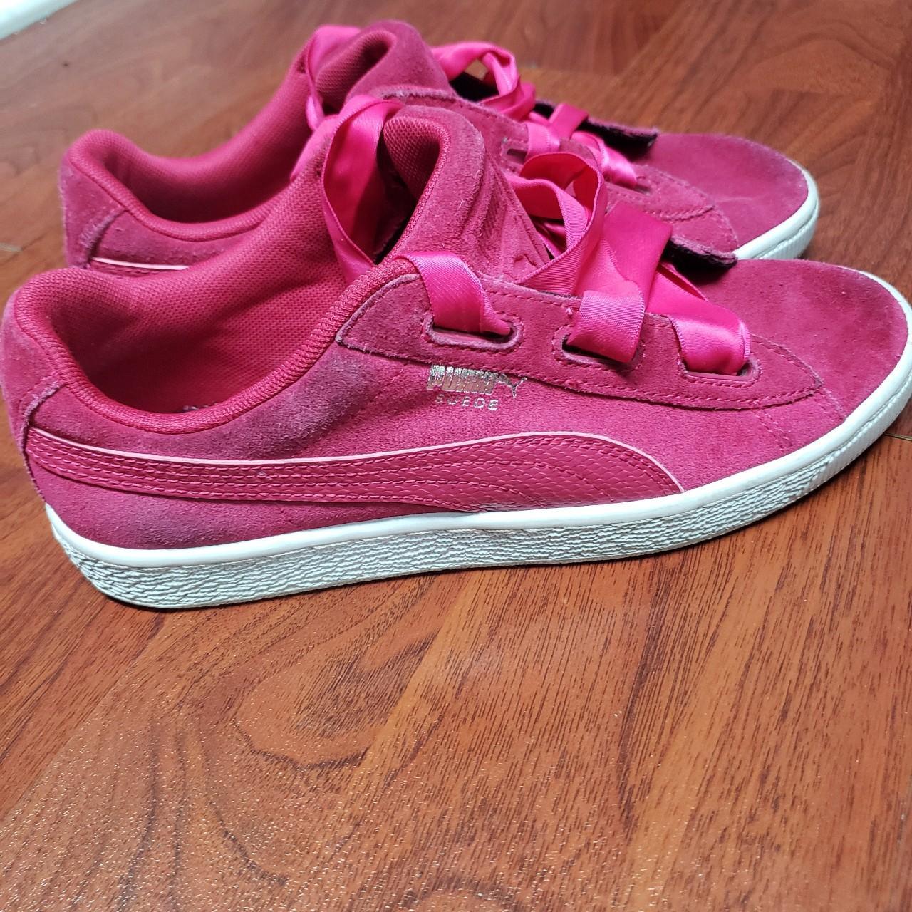 Puma best sale ribbon pink