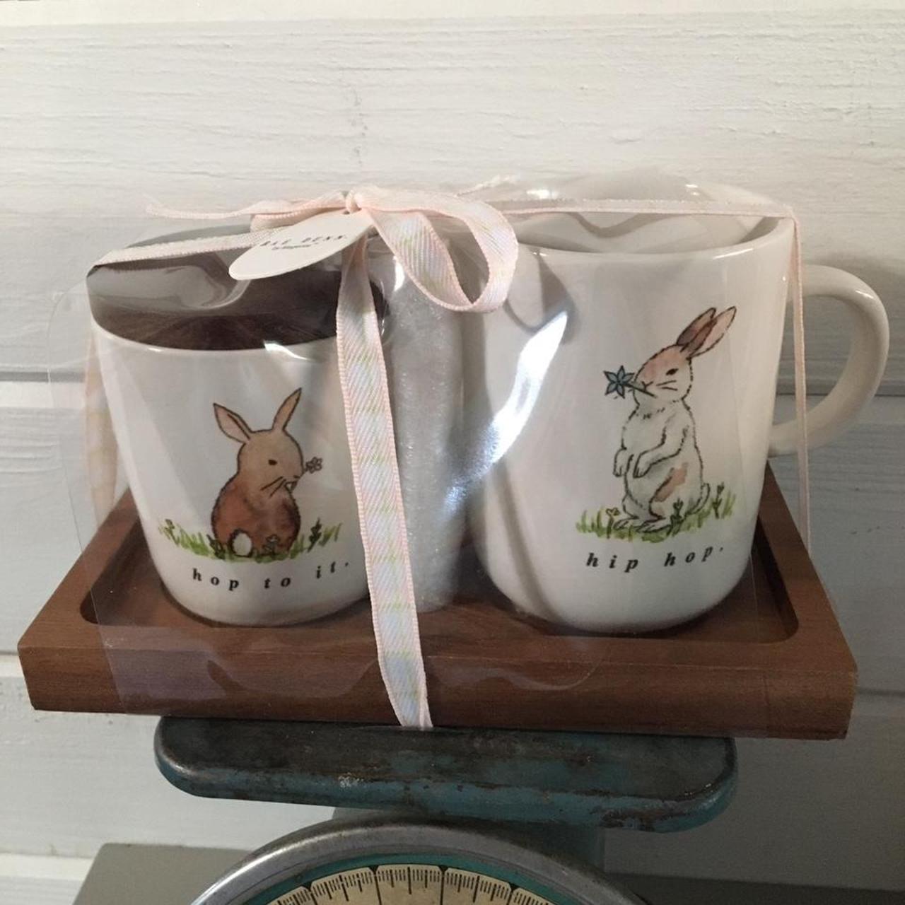 Rae Dunn Easter Canisters and Mug shops Bundle