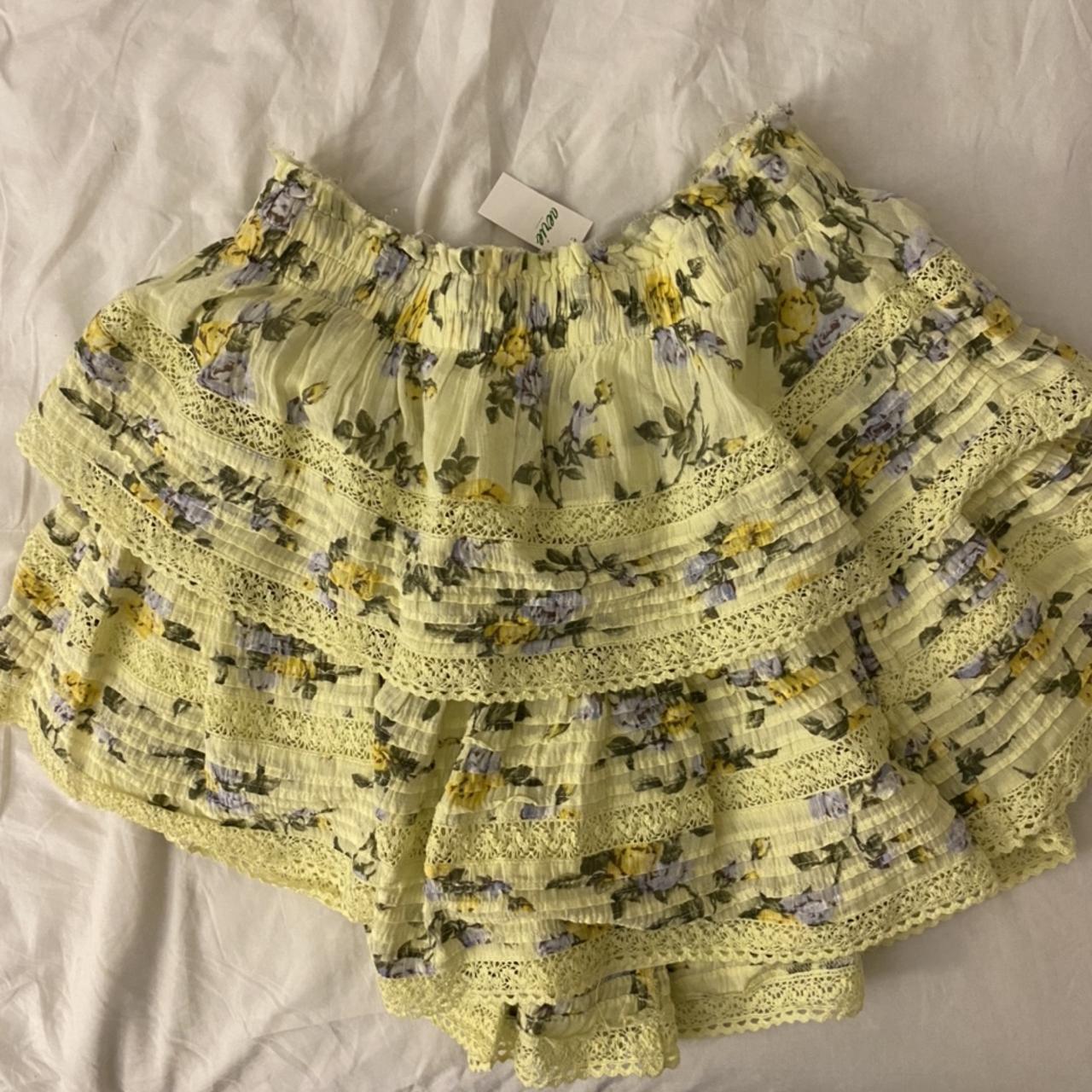 aerie skirt love shack fancy