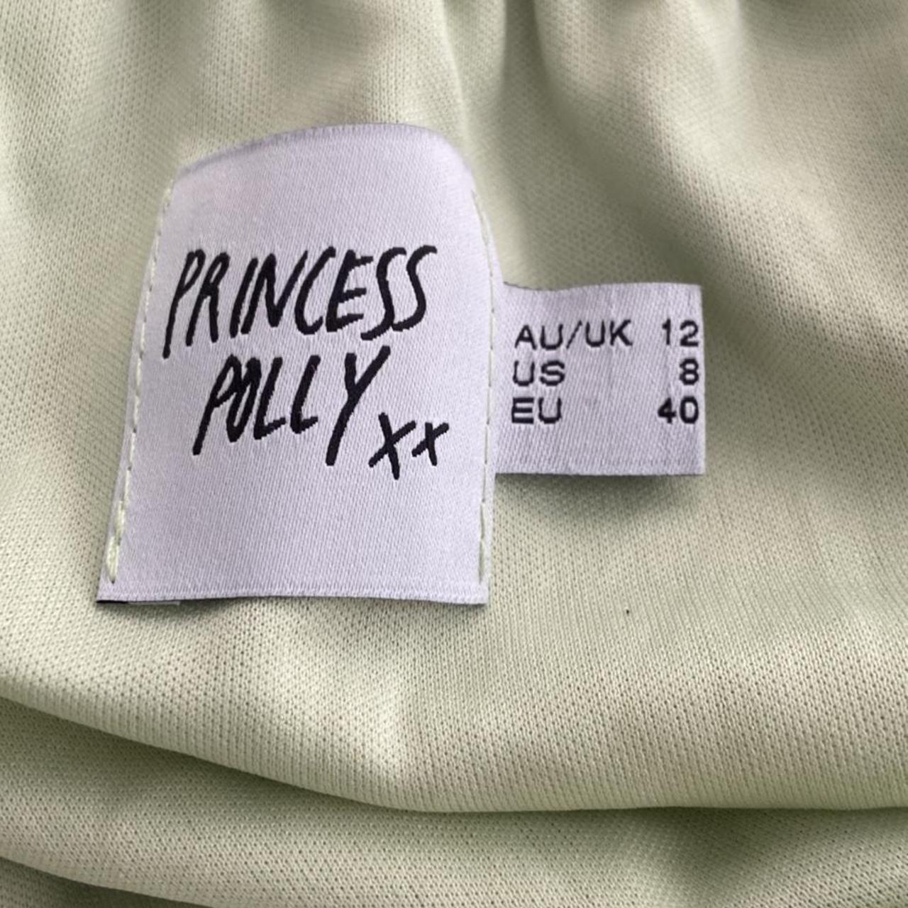 sage green dress princess polly