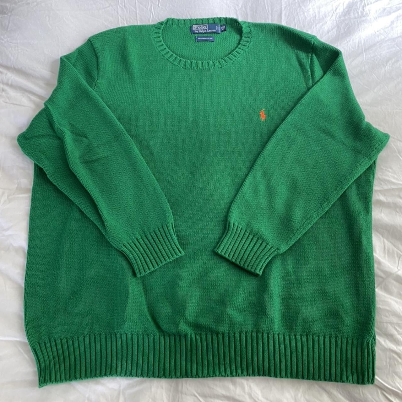 Ralph Lauren Crew Neck Sweater Pit To Pit 27”... - Depop