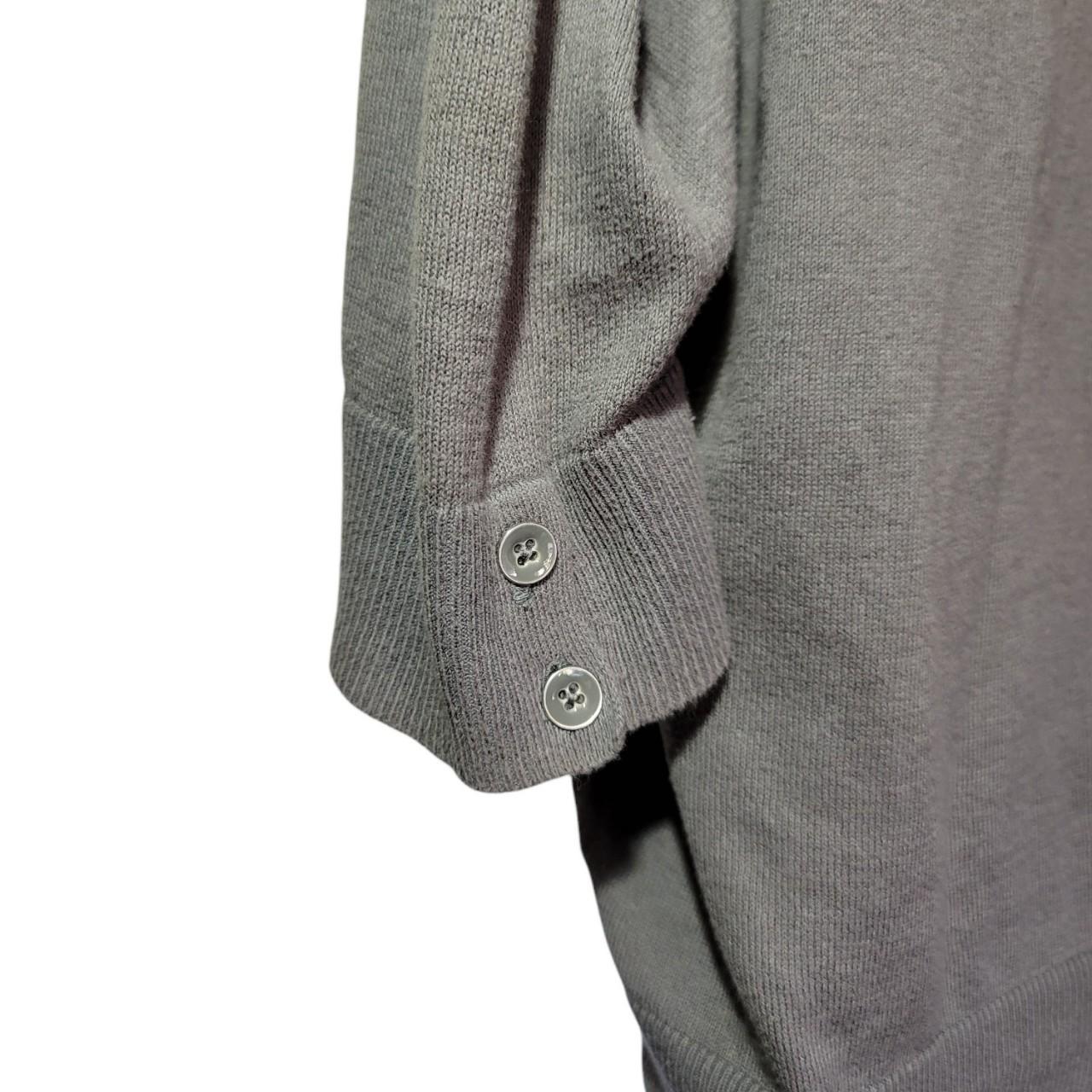 Gap Women's Grey Cardigan Depop