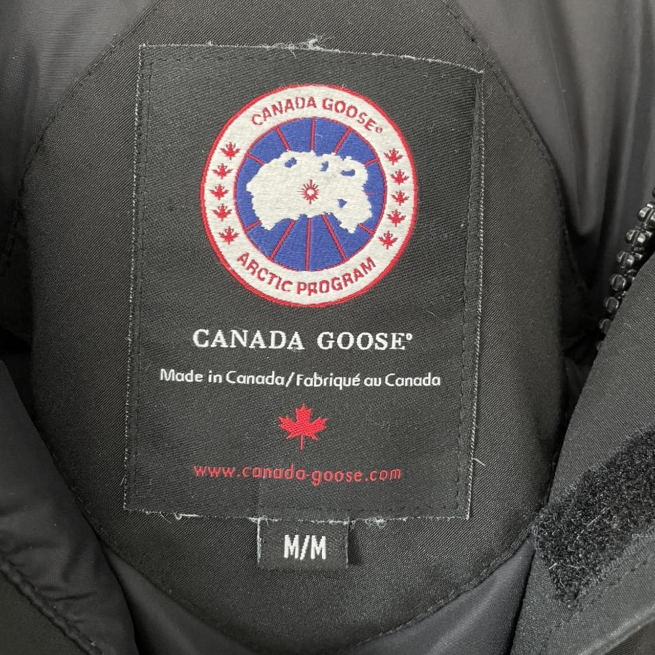 Genuine Canada Goose expedition mens parka in black... - Depop