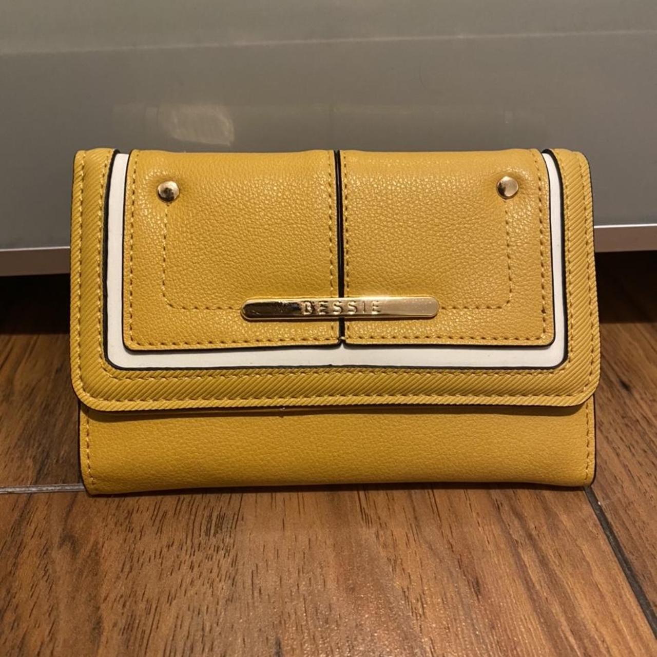 Bessie yellow purse never used brand new Depop