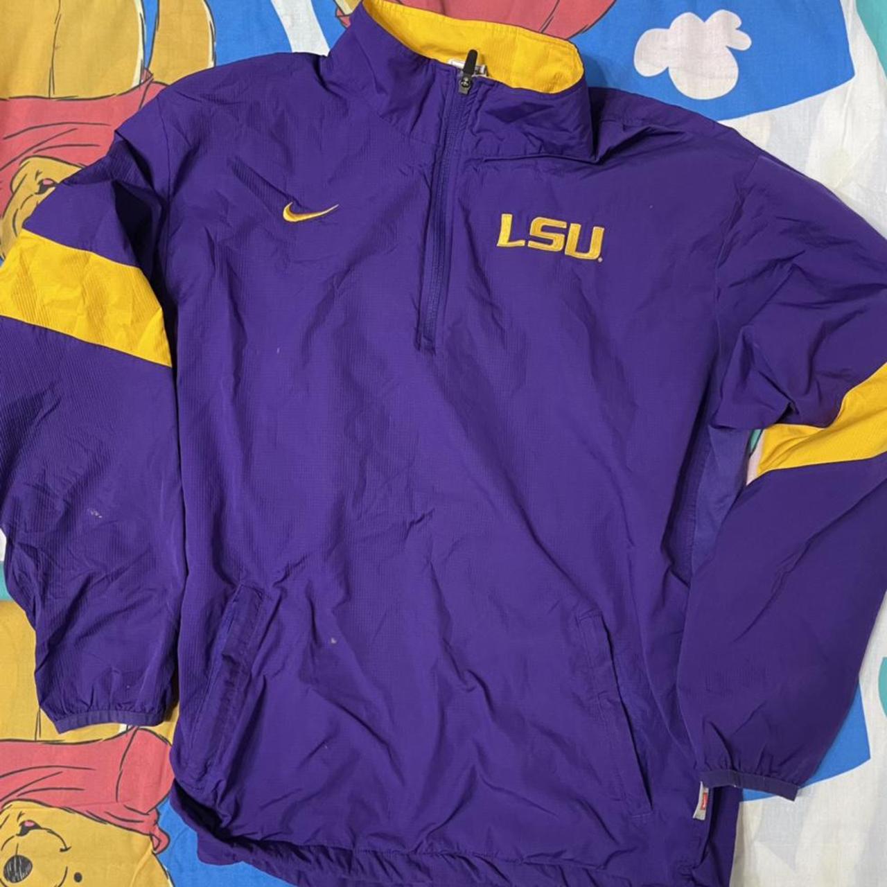 lsu quarter zip