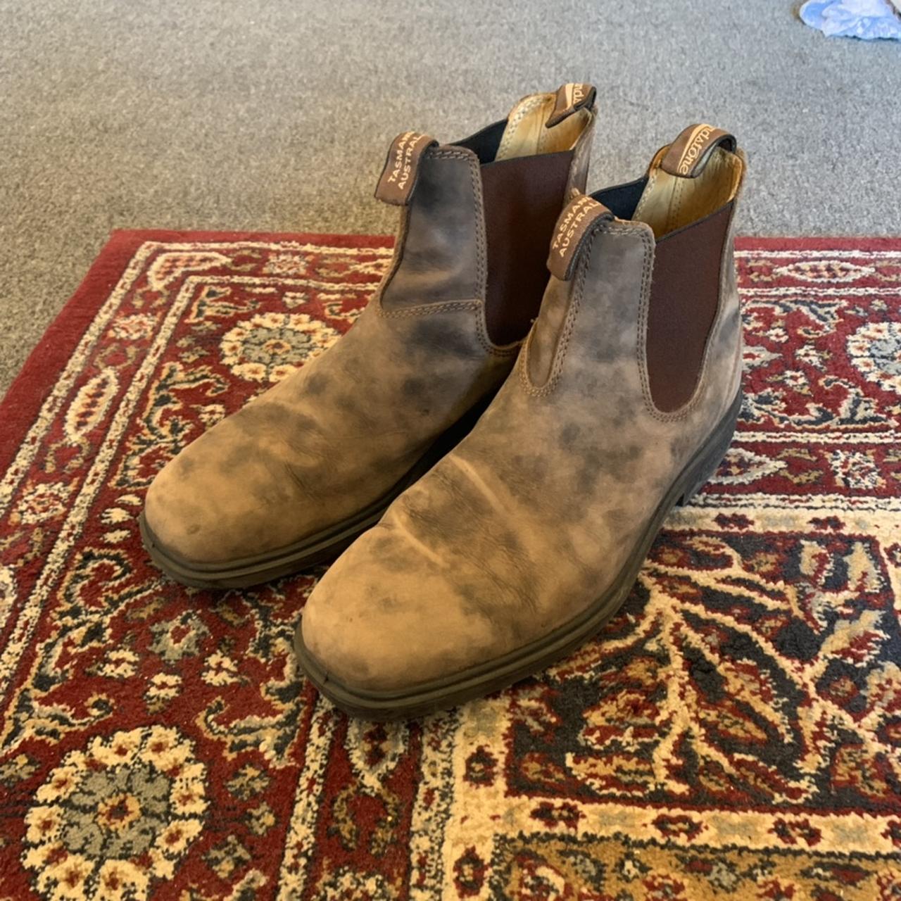 Blundstone Brown Rustic 1306 Chelsea Boot UK size... - Depop