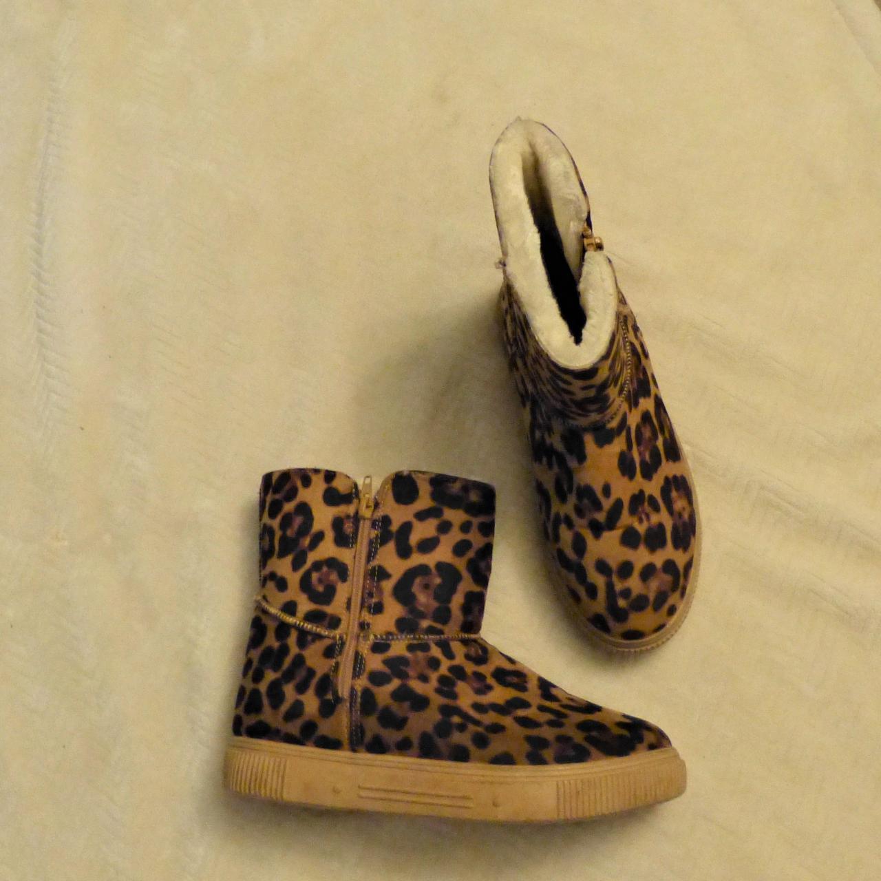 Product Image 2 - BAMBOO Brown/Tan Leopard Faux Suede