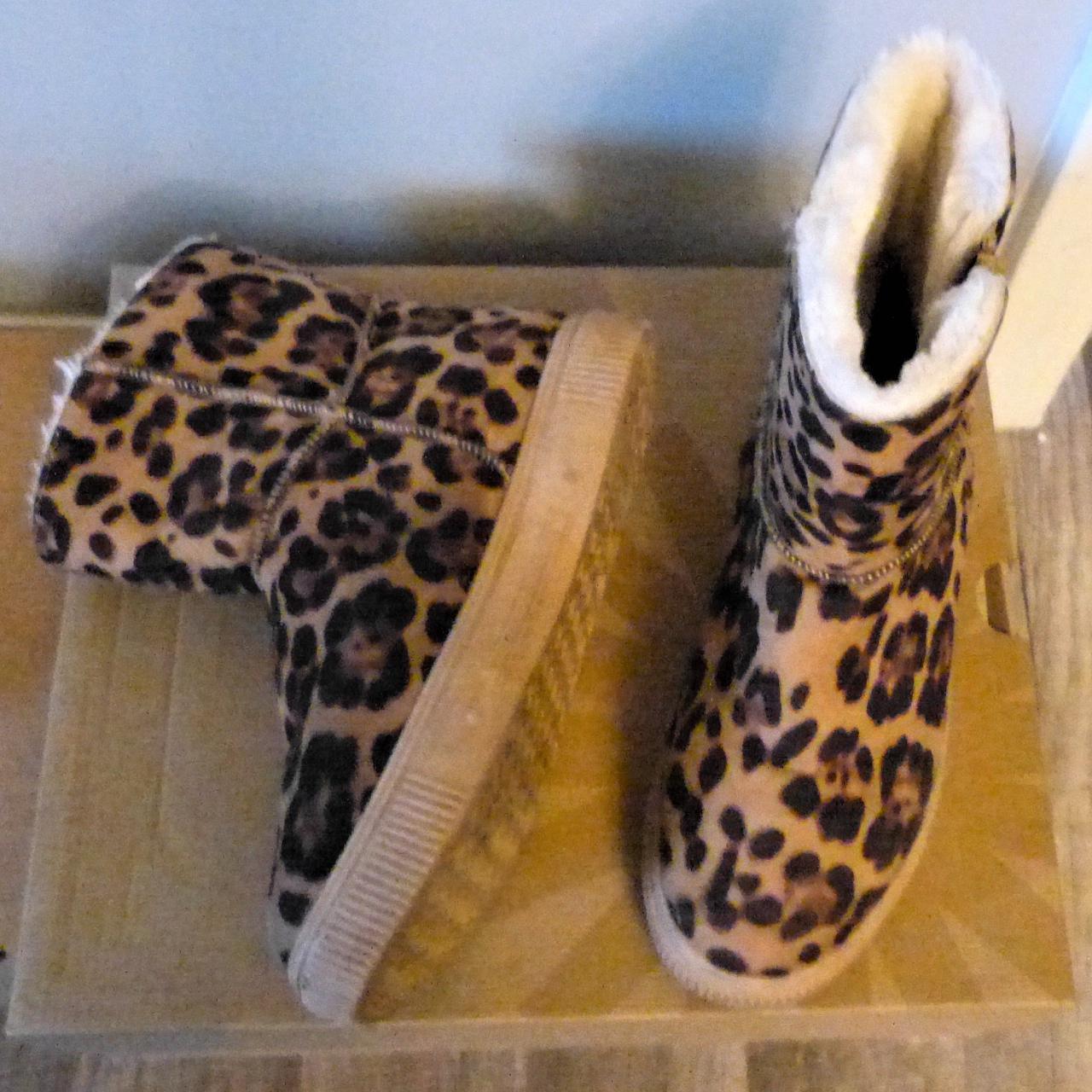 Product Image 3 - BAMBOO Brown/Tan Leopard Faux Suede