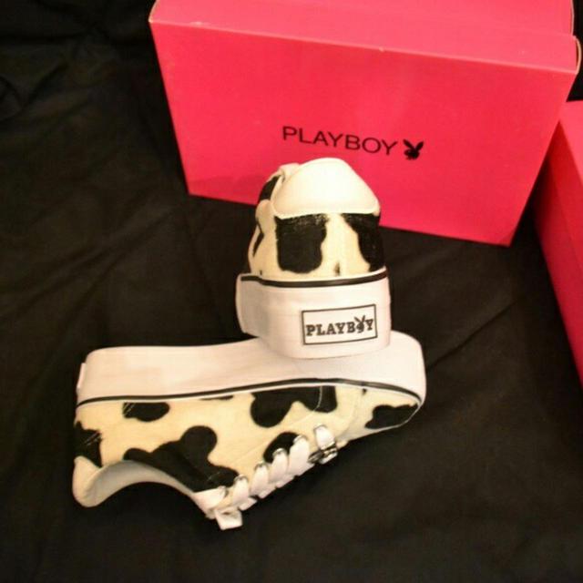 Playboy clearance platform sneakers