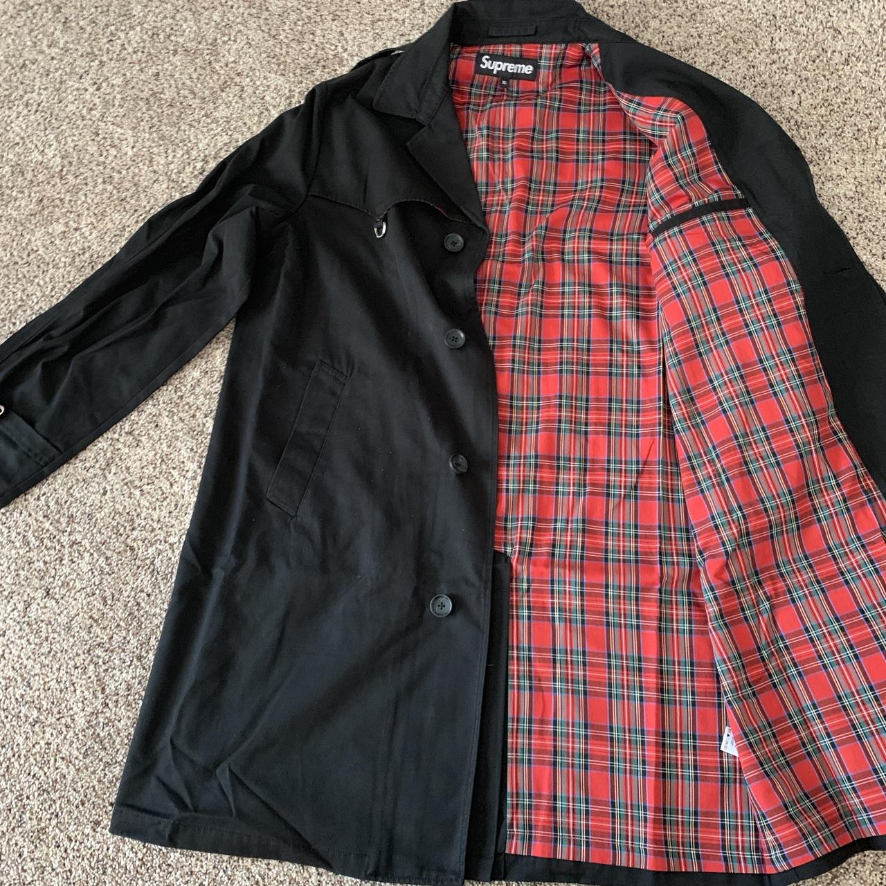 ジャケット・アウター Supreme D-Ring Trench Coat black New Supreme D-Ring Trench Coat Jacket Black Spring Summer