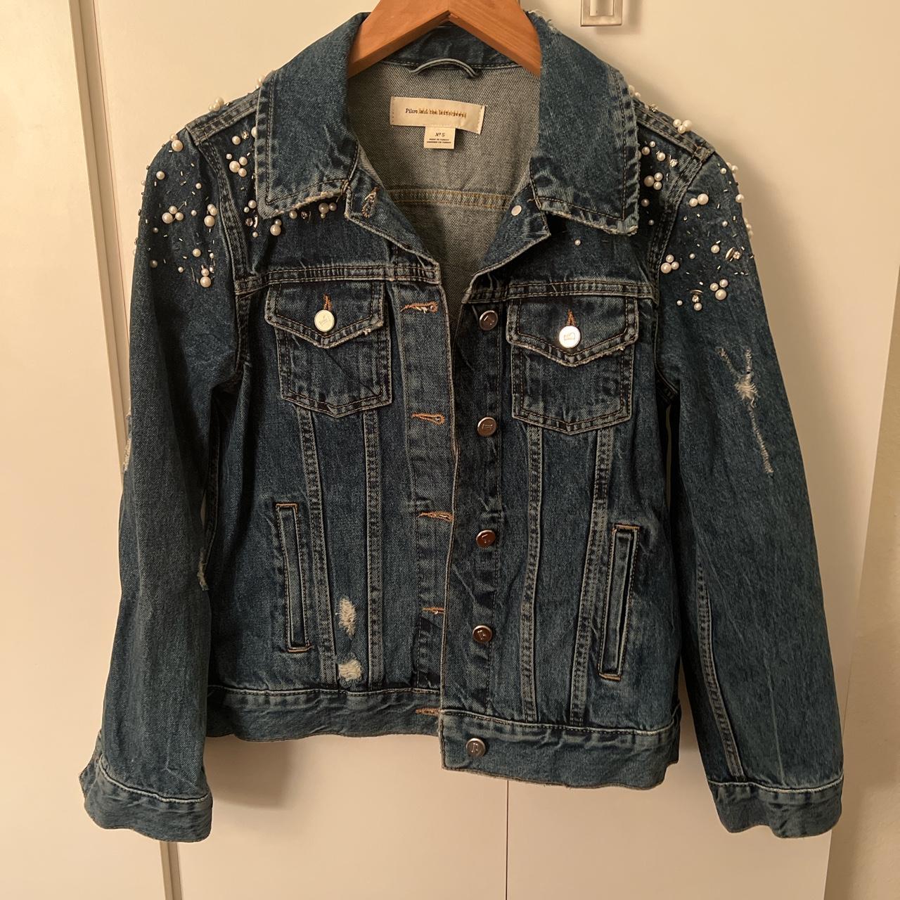 Small hot sale denim jacket