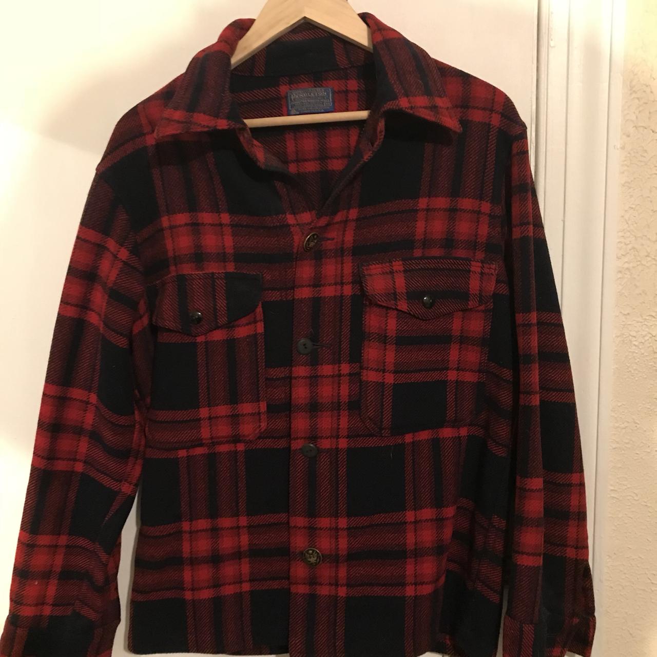 Vintage 100% Wool Pendleton jacket, amazing... - Depop